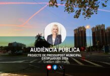Presentación del proyecto de presupuesto municipal, este martes 21 de noviembre