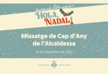 Mensaje de Fin de Año de la alcaldesa de Esplugues 2023